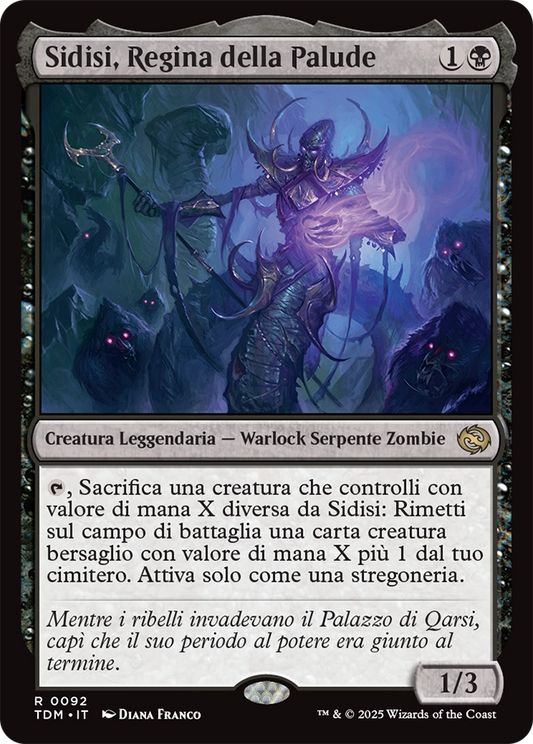 Tarkir la Dracotempesta 92 Sidisi, Regina della Palude