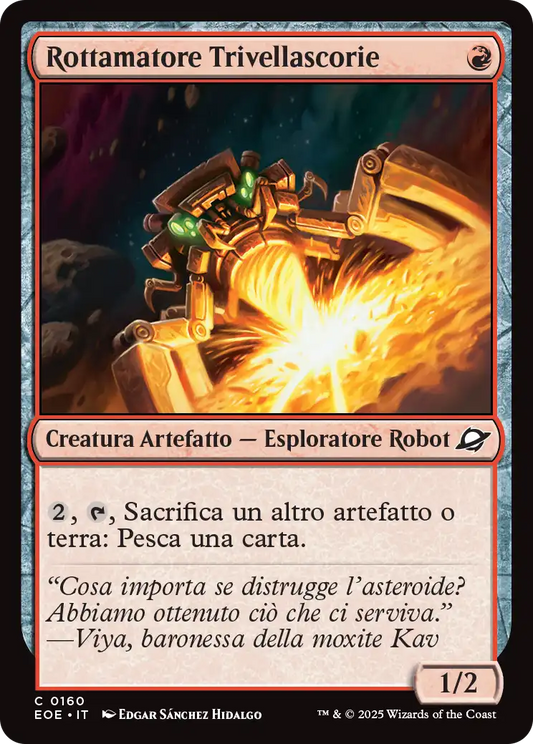 Ai Confini dell' eternità 160 Rottamatore Trivellascorie