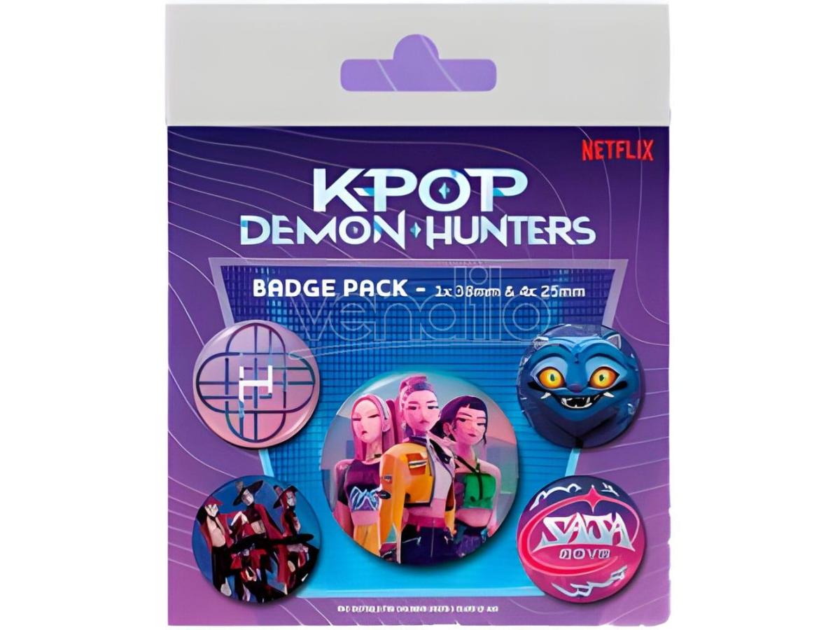 K-Pop Demon Hunters spille 5 Pack Pyramid