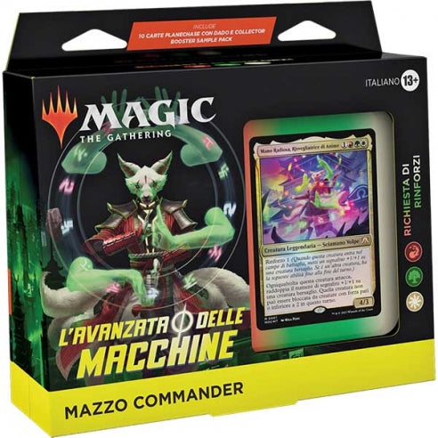 Magic L'Avanzata delle Macchine - Richiesta di Rinforzi - Mazzo Commander (ITA)