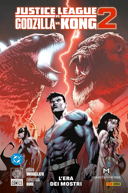 JUSTICE LEAGUE VS. GODZILLA VS. KONG 2 L`ERA DEI MOSTRI