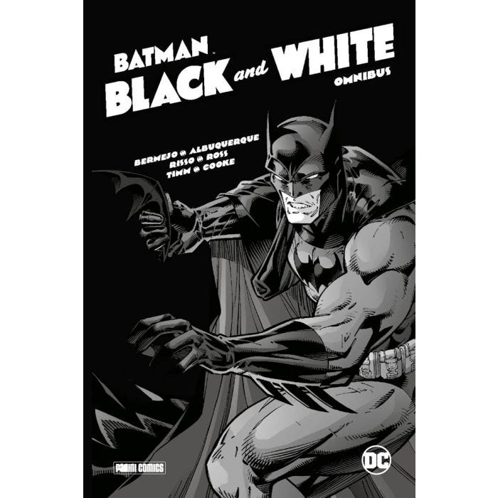 DC OMNIBUS BATMAN black and white