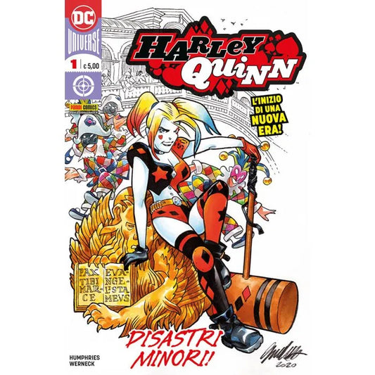 Harley Quinn 1 Variant Museum Edition copertina CAVAZZANO VENEZIA