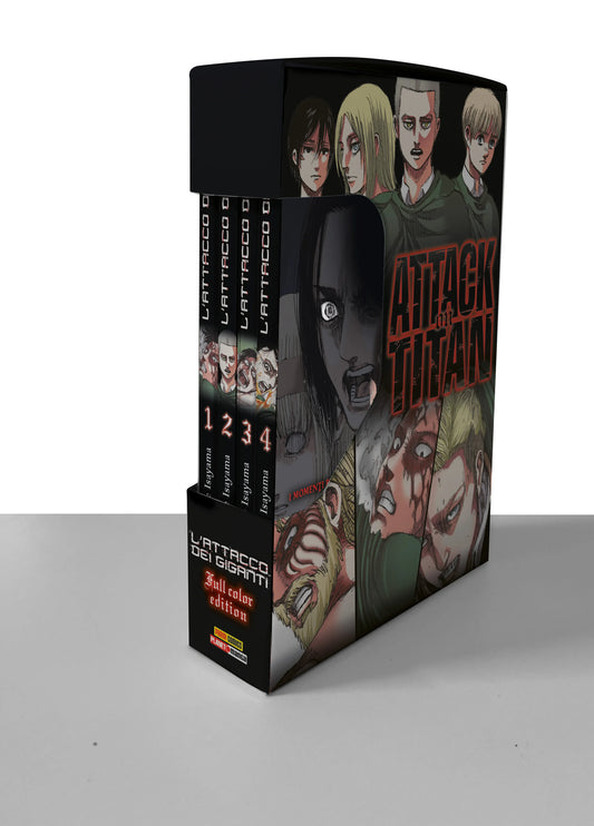 L`ATTACCO DEI GIGANTI FULL COLOR EDITION COFANETTO