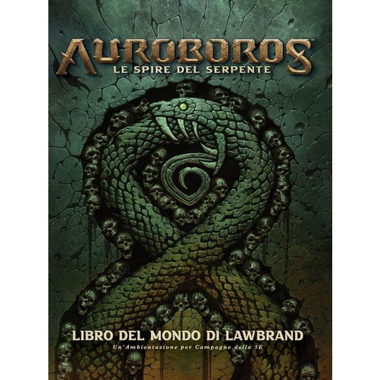 AUROBOROS LE SPIRE DEL SERPENTE LIBRO DEL MONDO DI LAWBRAND