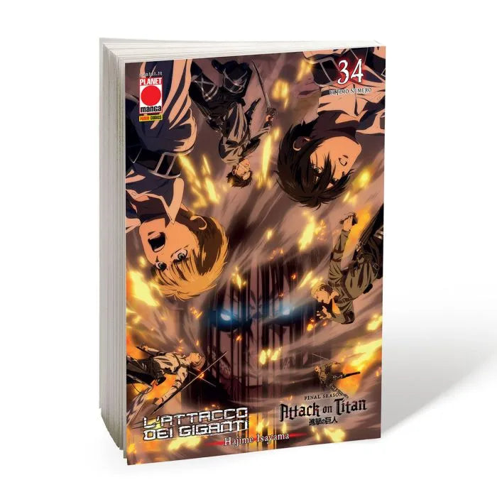 L'attacco dei giganti 34 variant anime