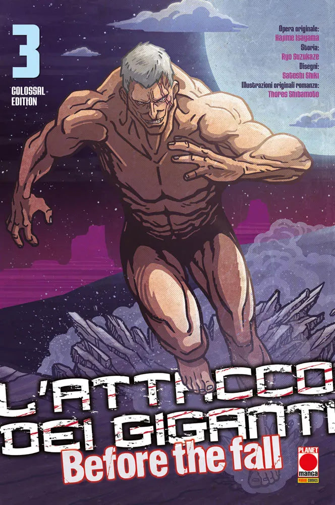 L'ATTACCO DEI GIGANTI BEFORE THE FALL COLOSSAL EDITION 3