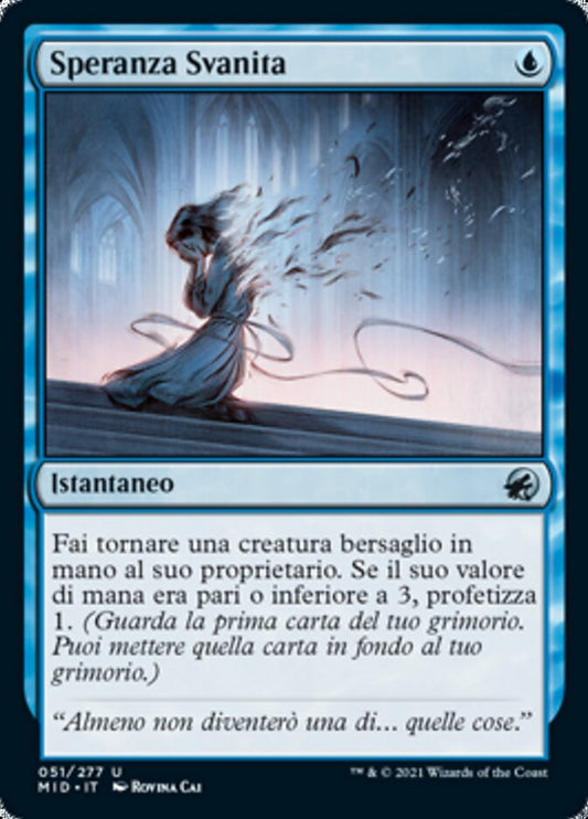 Innistrad caccia di mezzanotte 406 Speranza Svanita foil