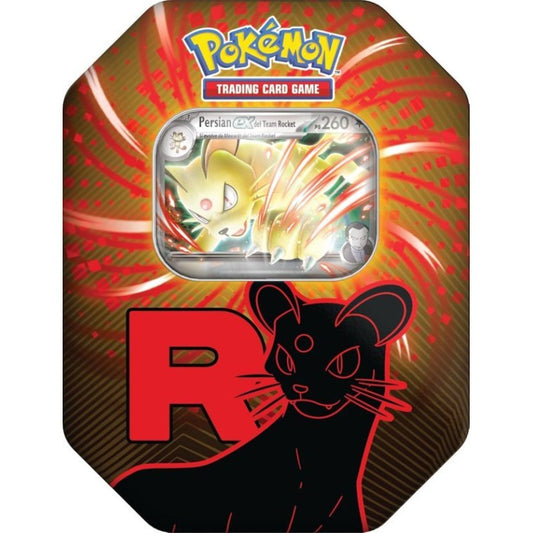 POKEMON TIN DA COLLEZIONE TEAM ROCKET PERSIAN EX