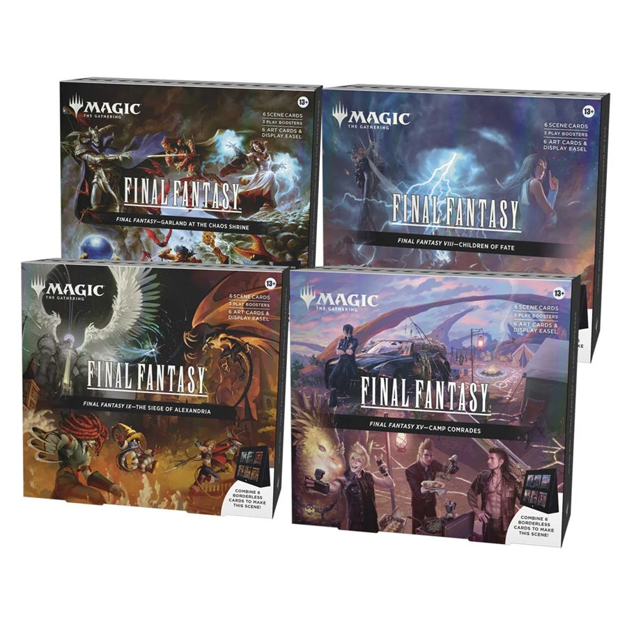Magic Final Fantasy Scene Box (Set 4 Scene) - Inglese
