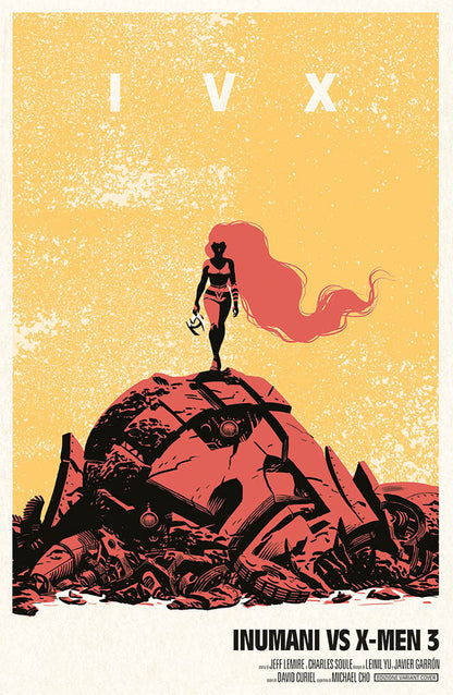Inumani vs X-Men edizione variant cover dal n 1 al n. 3 + Preludio  -