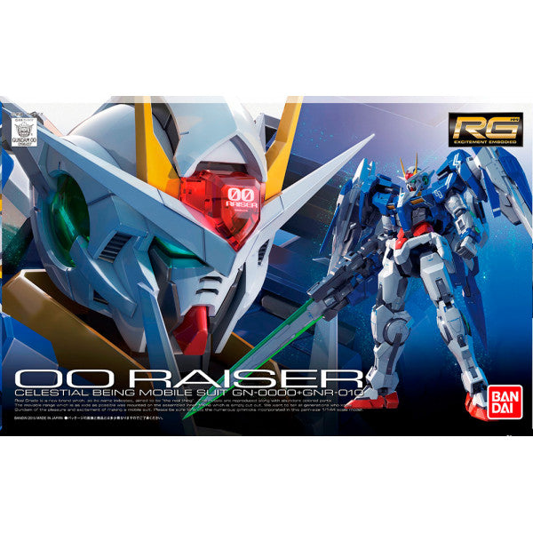 Gundam OO Raiser Gunpla Real Grade RG 1/144