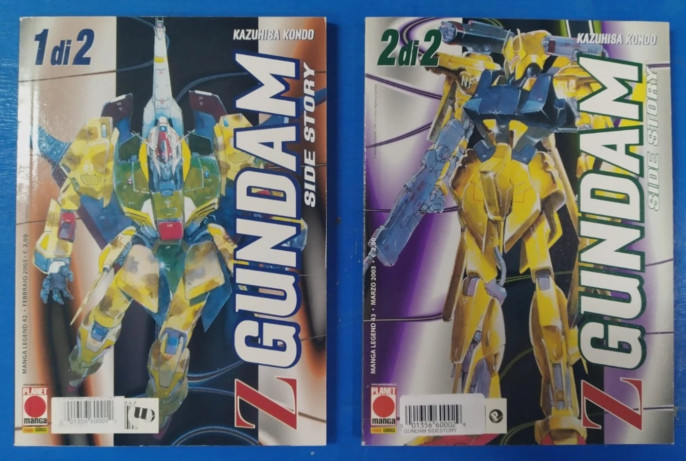 Z Gundam side story 1-2 serie completa  - Panini comics