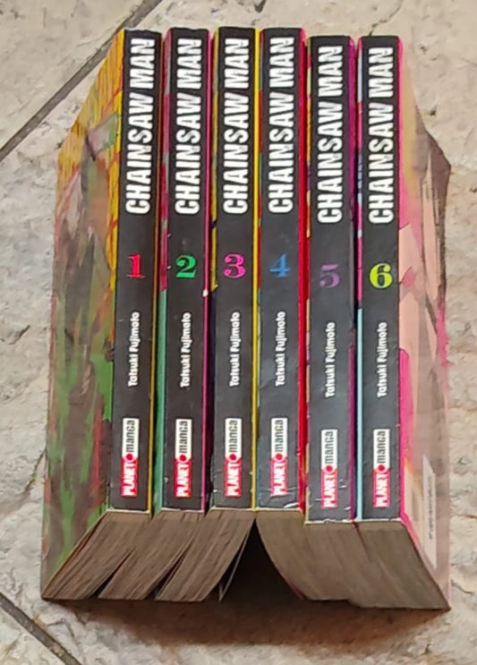 Chainsaw man sequenza 1-6 panini