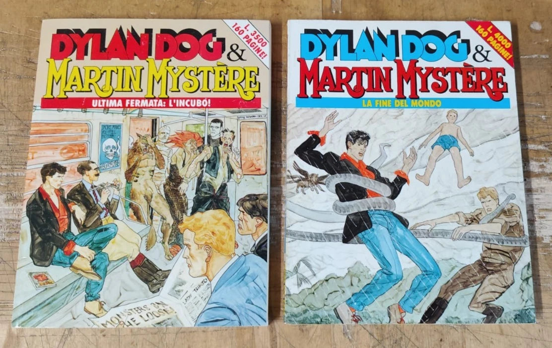 DYLAN DOG & MARTIN MYSTERE Speciali 1e2 Bonelli ed.