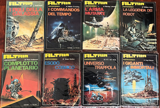 Altair Fantascienza 1-8 completa Picchio editore