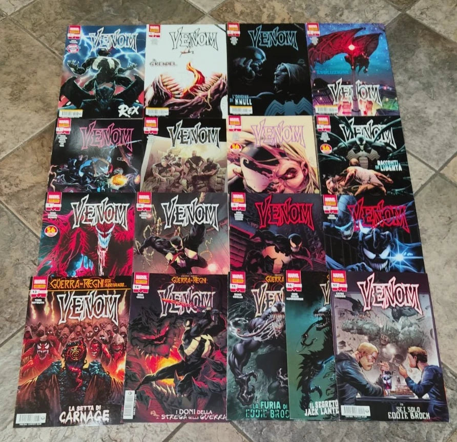 VENOM SEQUENZA 1-17 CATES STEGMAN ED.PANINI