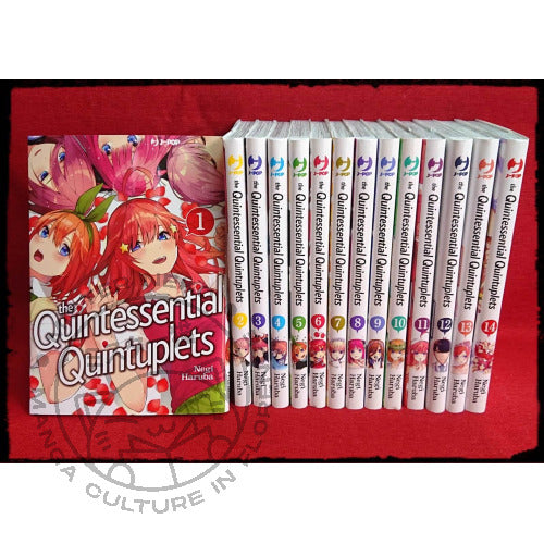 The Quintessential Quintuplets  serie completa 1-14 ed.Jpop