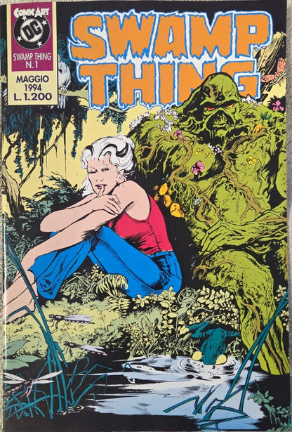 SWAMP THING COMIC ART 1/10 completa!