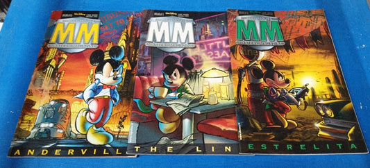 MM MICKEY MOUSE MYSTERY MAGAZINE seq. 0-1-2 Disney