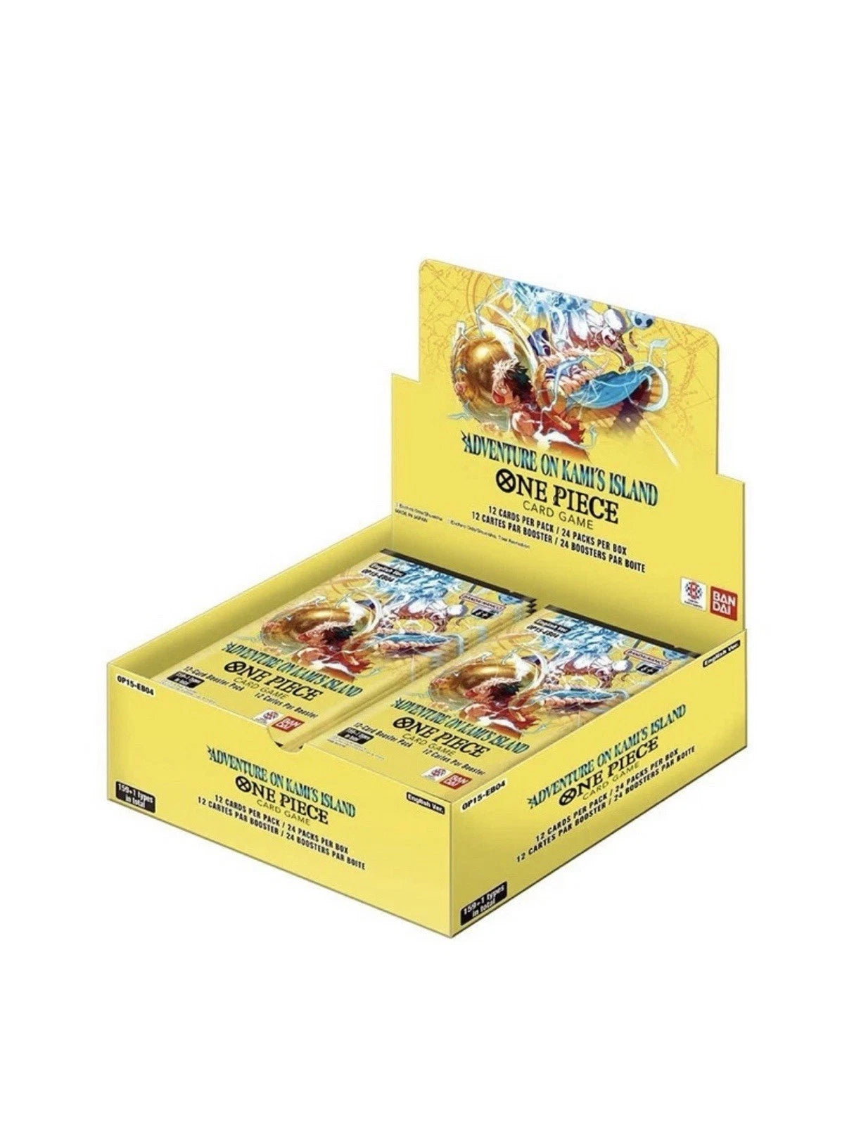 ONE PIECE CARD GAME OP15 ADVENTURE ON KAMI'S ISLAND Buste Eng,