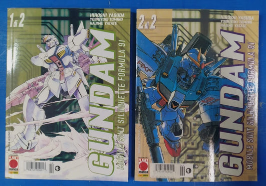 GUNDAM MOBILE SUIT SILHOUETTE FORMULA 91 1-2 COMPLETA ED.PANINI