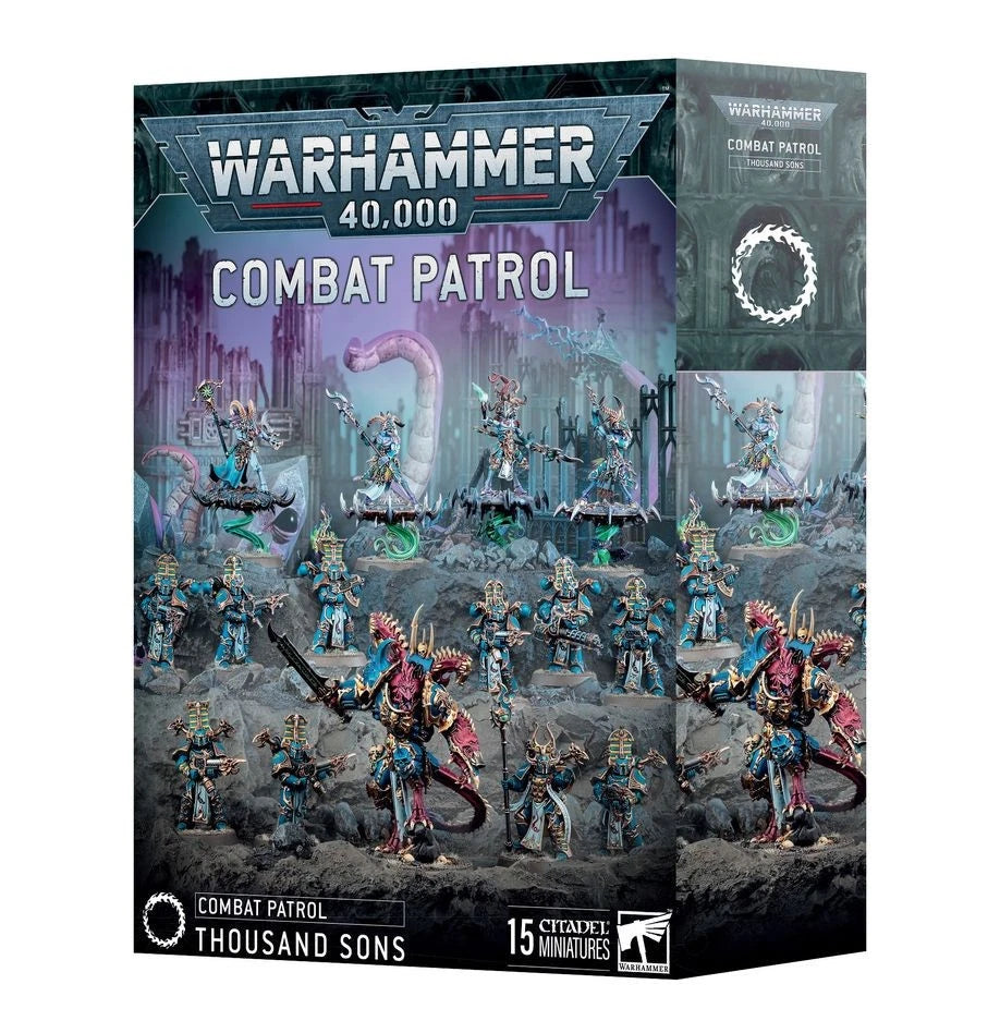 PATTUGLIA DA COMBATTIMENTO combat patrol THOUSAND SONS