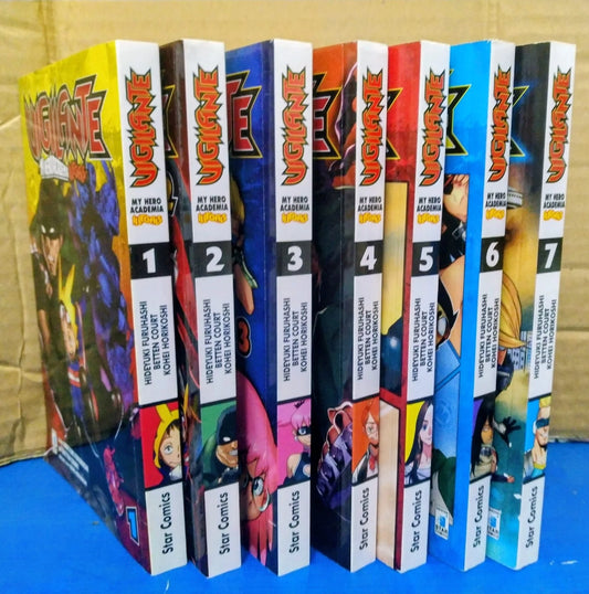 VIGILANTE MY HERO ACADEMIA ILLEGALS Sequenza 1-7 star comics