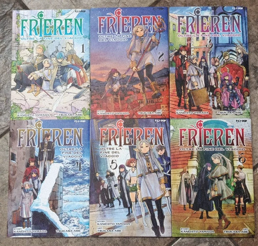 Frieren oltre la fine del viaggio seq. 1-6 Jpop