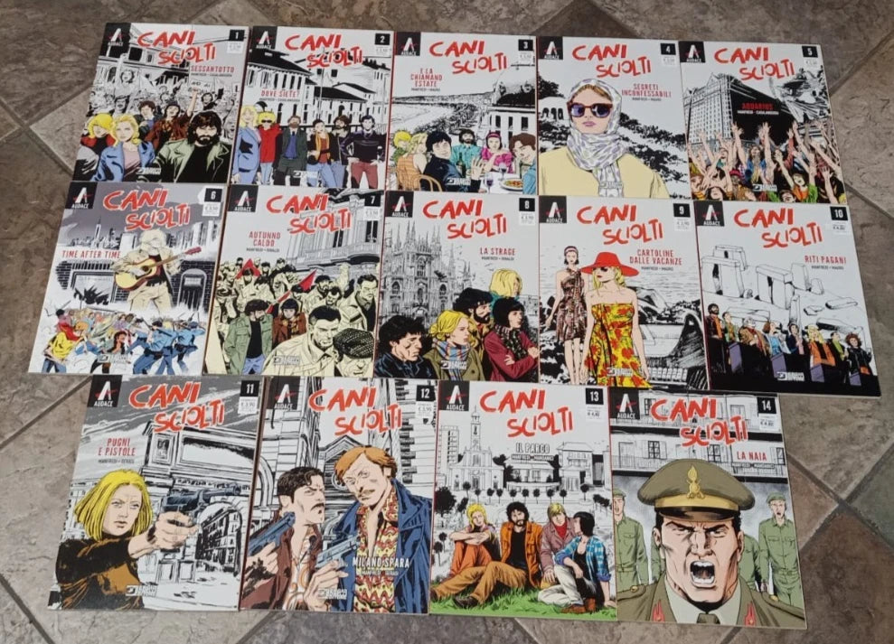 Cani sciolti completa 1-14 G.MANFREDI Bonelli