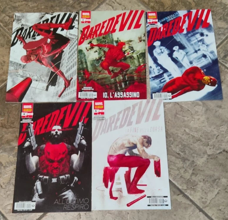 DAREDEVIL SEQUENZA 1-5 ZDARSKY CHECCHETTO PANINI