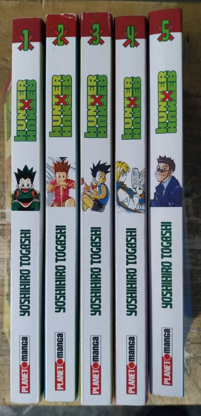 HUNTER X HUNTER sequenza 1-5 Panini