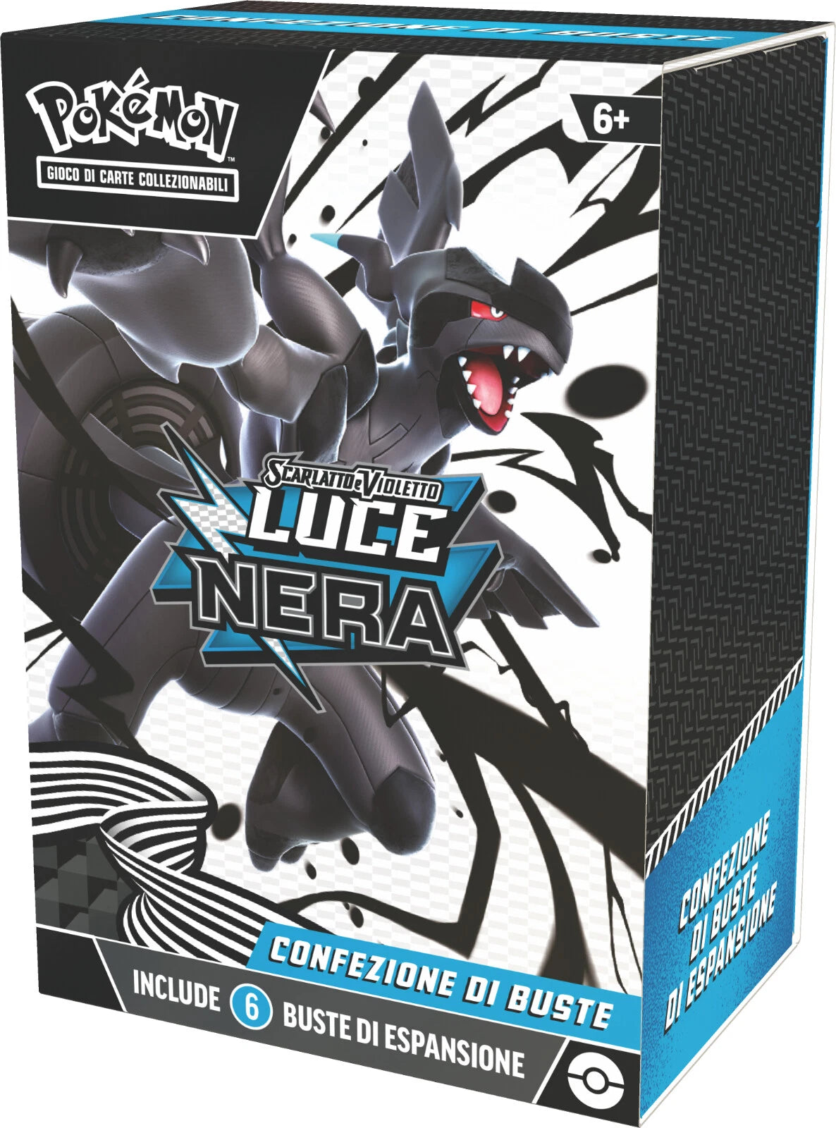 POKEMON LUCE NERA CONFEZIONE 6 BUSTE - ITALIANO