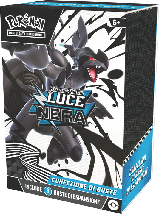 POKEMON LUCE NERA CONFEZIONE 6 BUSTE - ITALIANO