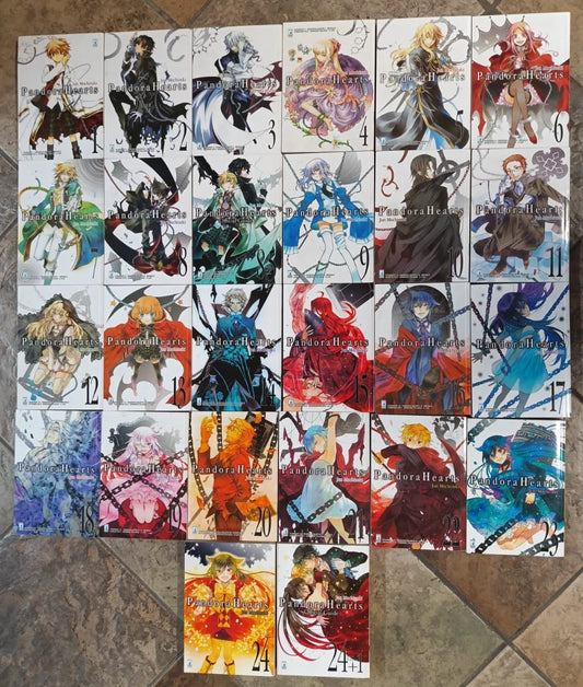Pandora Hearts 1-24 più speciali serie completa JUN MOCHIZUKI star comics