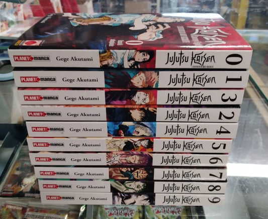 Jujutsu Kaisen Sequenza Dallo 0 al 9 Panini!