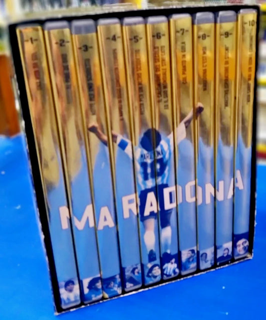 MARADONA cofanetto 10 DvD gazzetta dello sport