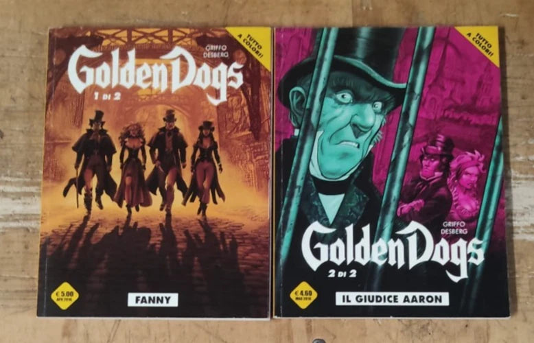 Golden Dogs 1-2 completa cosmo ed.