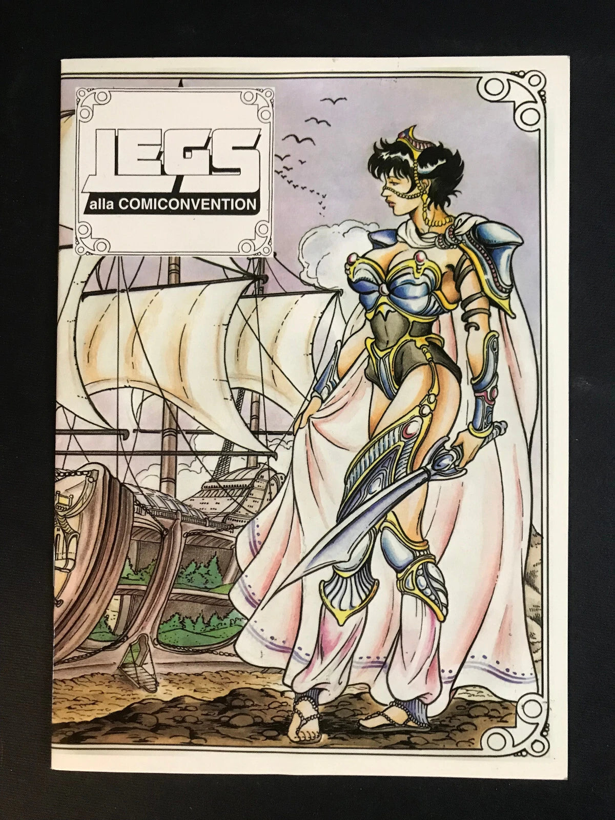 LEGS ALLA COMICONVENTION milano 1996