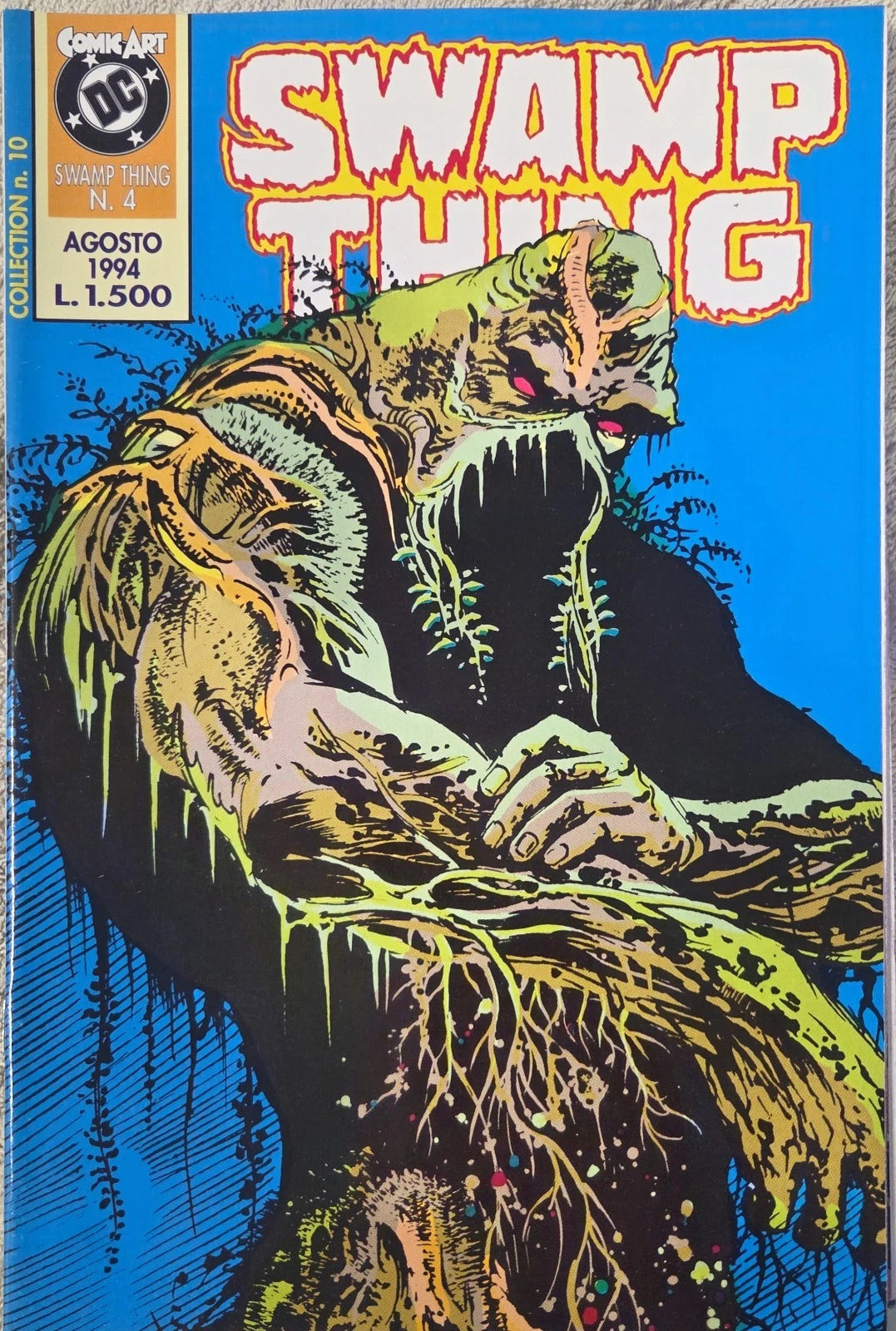 SWAMP THING COMIC ART 1/10 completa!