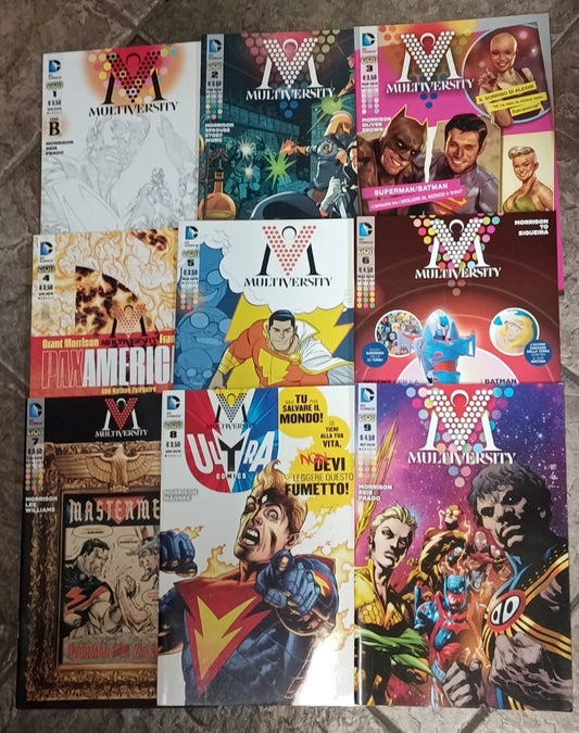 MULTIVERSITY 1-9 serie Completa Ed. Lion