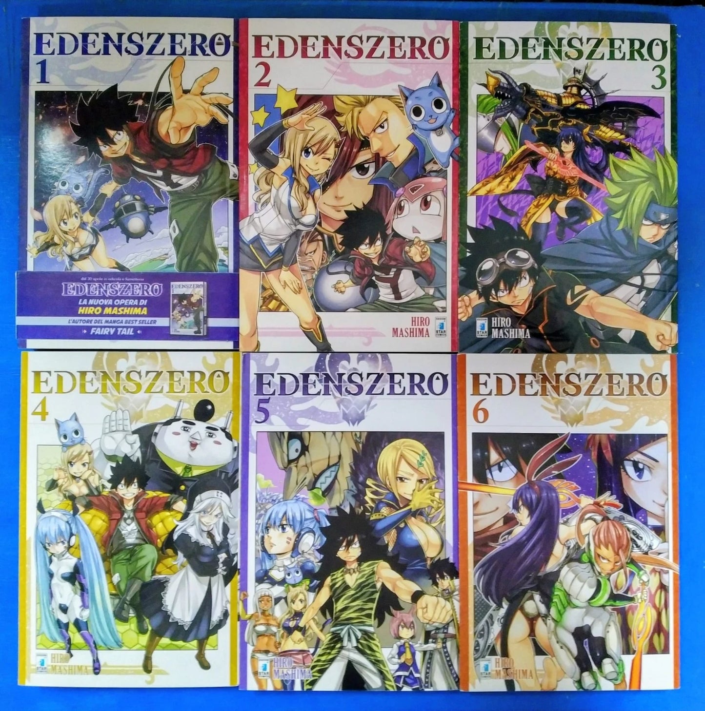 Edens Zero sequenza 1-6 Star comics
