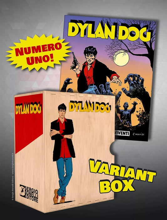 Raccoglitore Fumetti Dylan Dog Con Ristampa N.1 - L'Alba Dei Morti Viventi