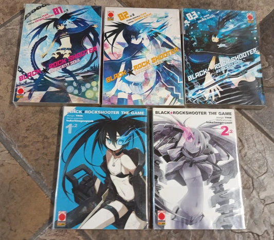 BLACK ROCK SHOOTER INNOCENT SOUL+  THE GAME serie completa panini