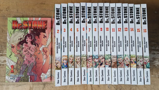DR STONE sequenza 1-16+variant star comics