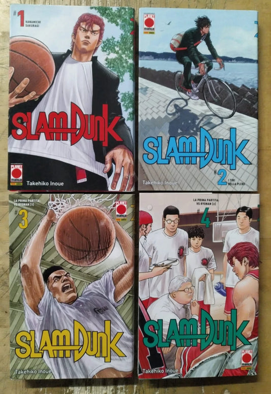 SLAM DUNK nuova ed sequenza 1-4