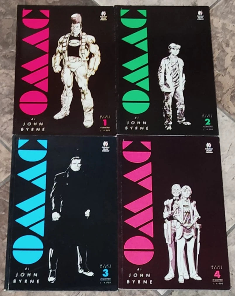 OMAC DI JOHN BYRNE 1-2-3-4 completa play press