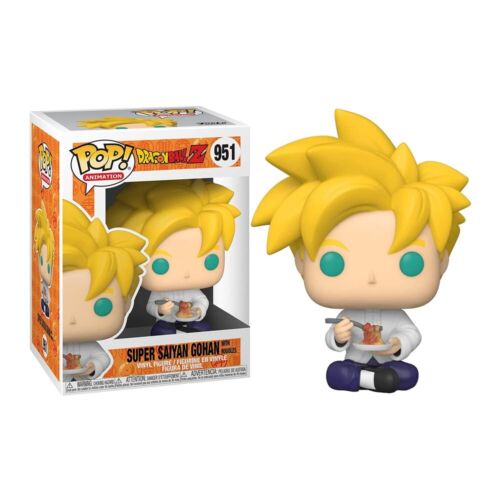 Dragonball z SUPER Sayan Gohan con noodles