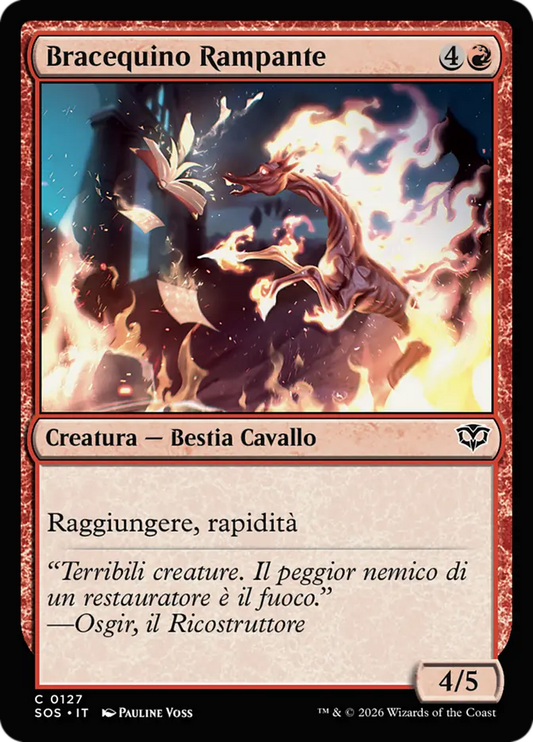 I Segreti di Strixhaven 127 Bracequino Rampante