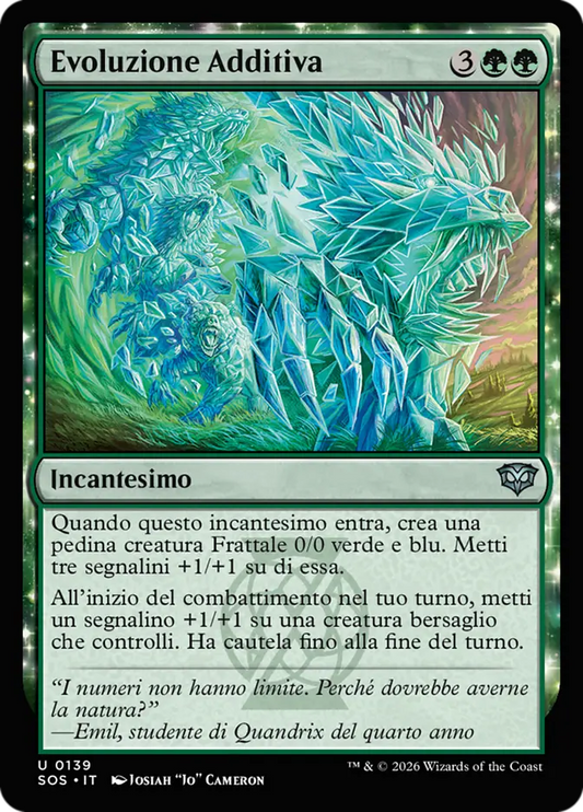 I Segreti di Strixhaven 139 Evoluzione Additiva